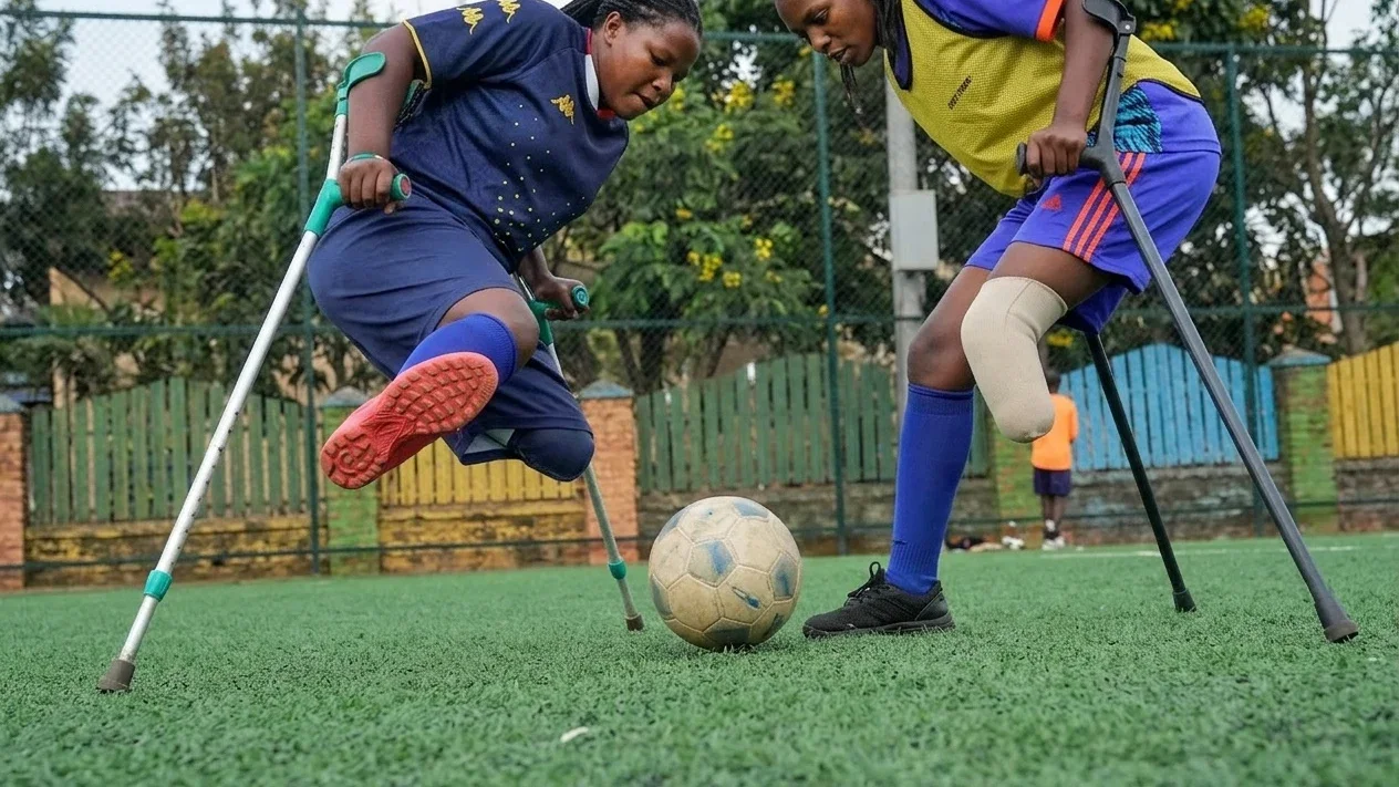 fotbal amputati Rwanda