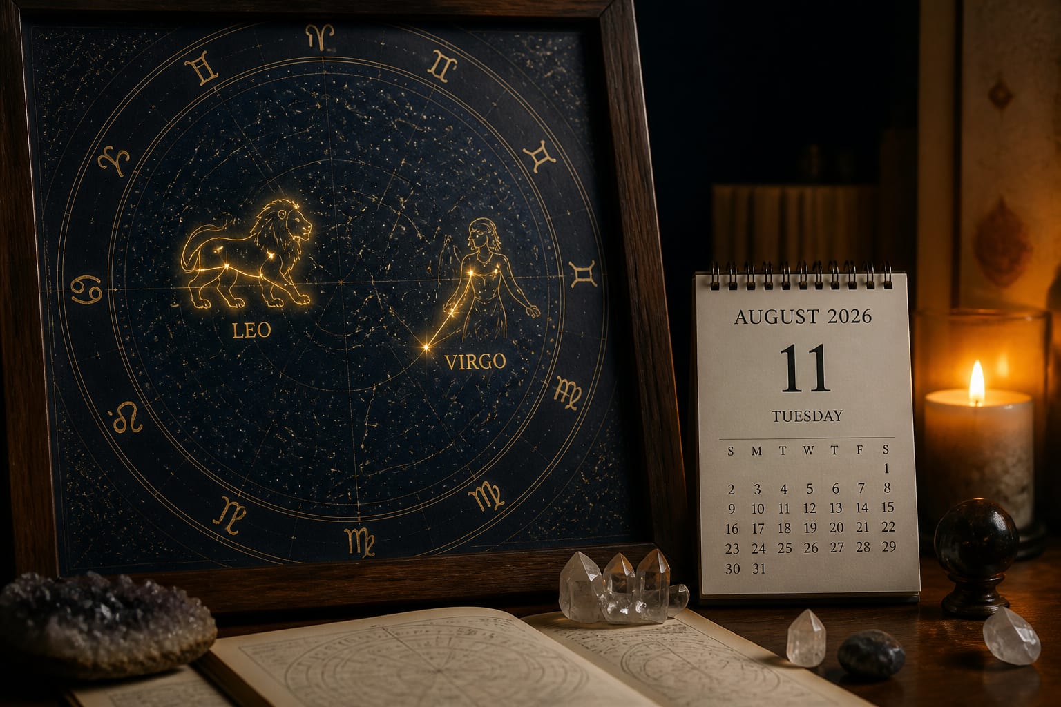 Horoscop 11 august 2026: Leii își exprimă ideile cu claritate, Fecioarele aduc ordine
