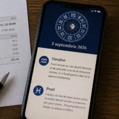 Horoscop 3 septembrie 2026 cu decizii practice și schimbări de ritm pentru Vărsător și Pești