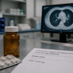 Un tratament experimental pentru cancerul pulmonar arată o rată de răspuns de 42 la sută în studiile inițiale