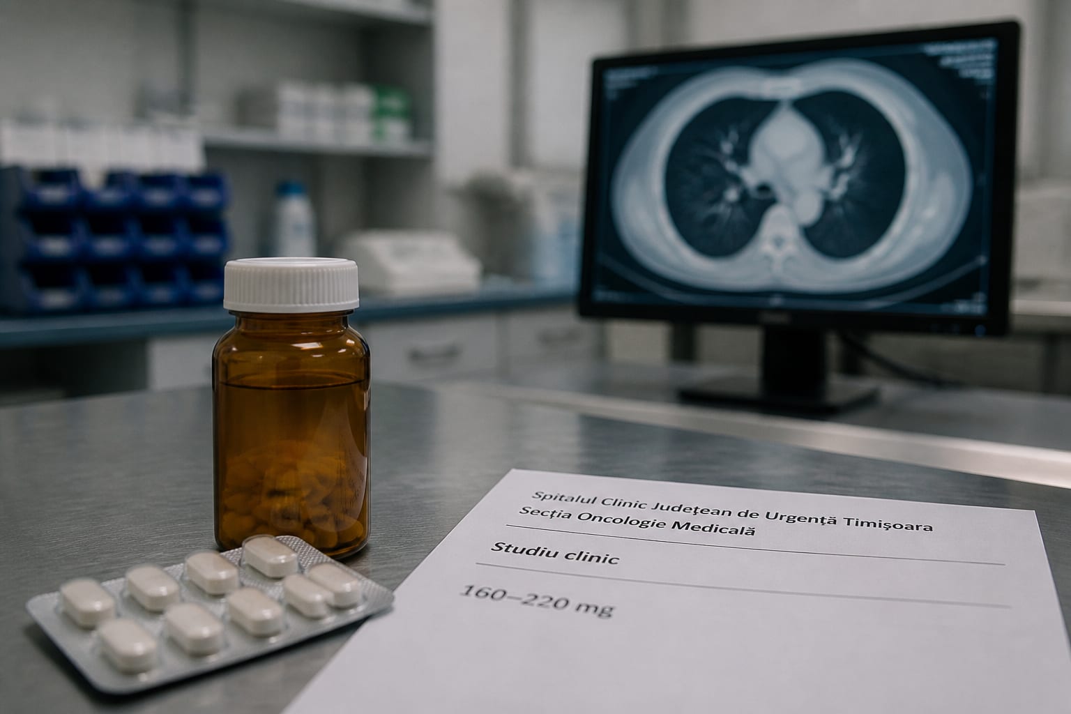 Un tratament experimental pentru cancerul pulmonar arată o rată de răspuns de 42 la sută în studiile inițiale
